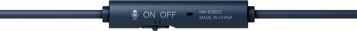 JVC HA-S33UC USB-C Hoofdtelefoon - Blauw