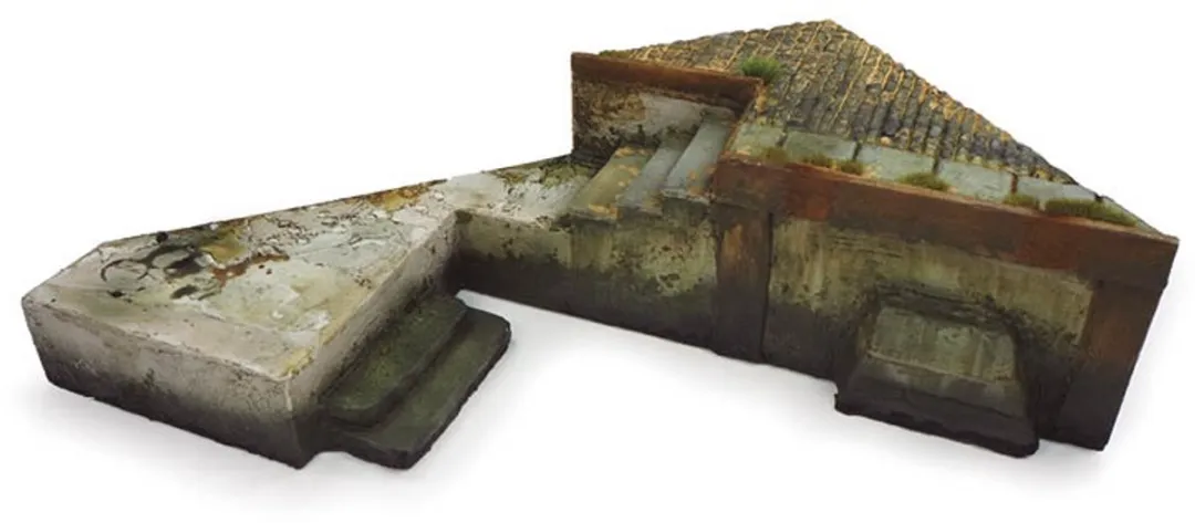 Vallejo SC115 Diorama Dock Section Modelbouwpakket 1:35