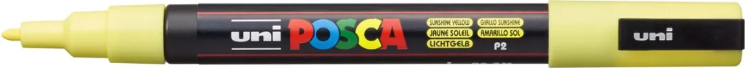 Posca Uni Verfmarker Zonnegeel - 1 Stuk