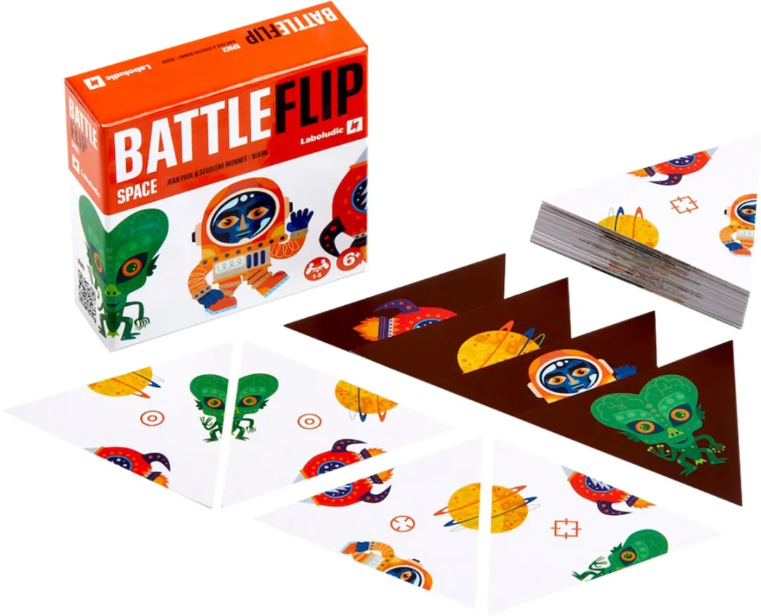 Geronimo Games Battleflip Space Kaartspel - 1-5 Spelers