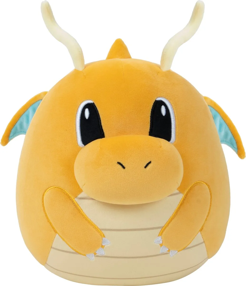 Squishmallows Pokémon Dragonite 35cm - Geel
