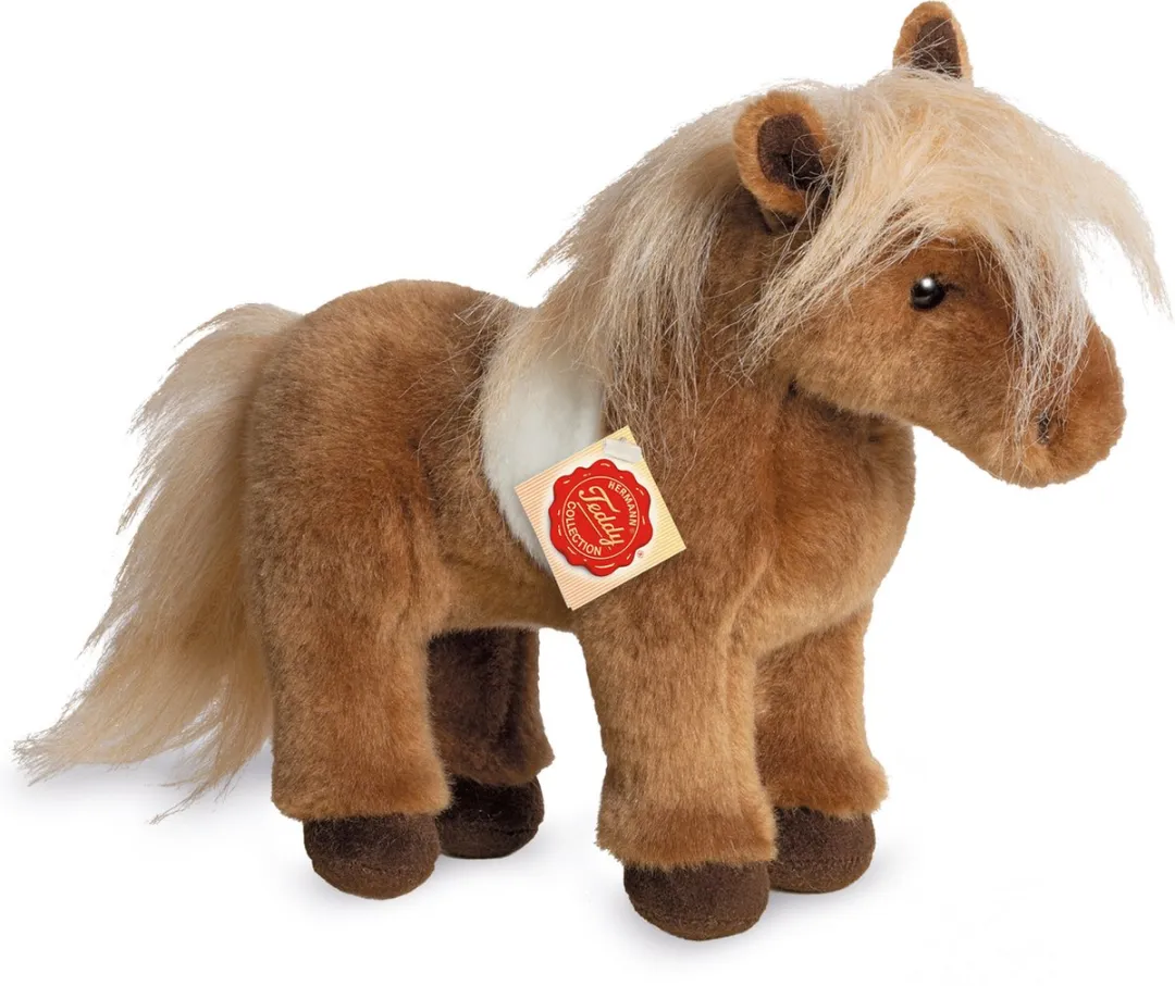 Teddy Hermann Shetland Pony Knuffel - Bruin - 25 cm