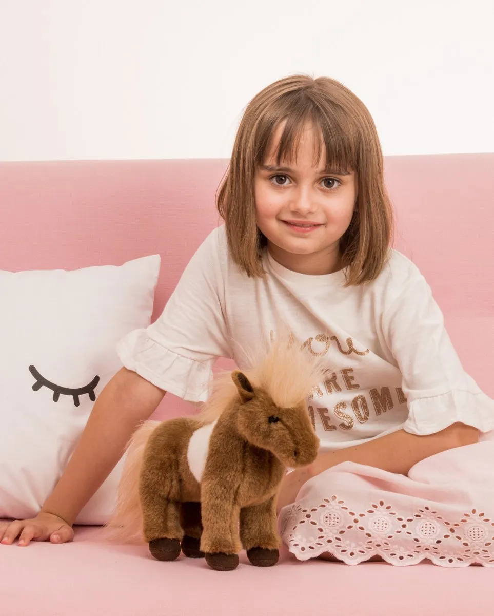 Teddy Hermann Shetland Pony Knuffel - Bruin - 25 cm