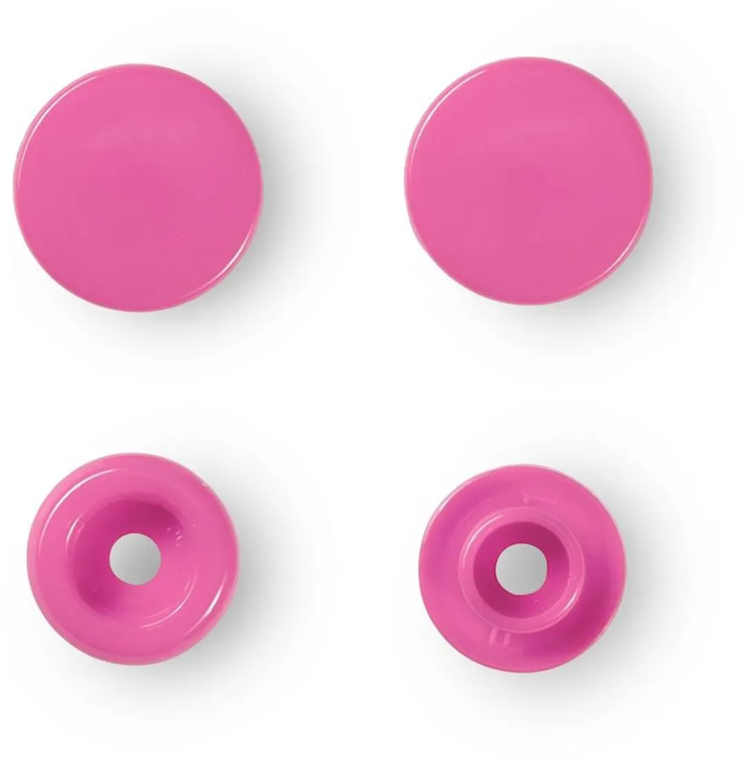 Prym Drukknopen ColorSnaps 12,4mm Fuchsia - 30 Stuks