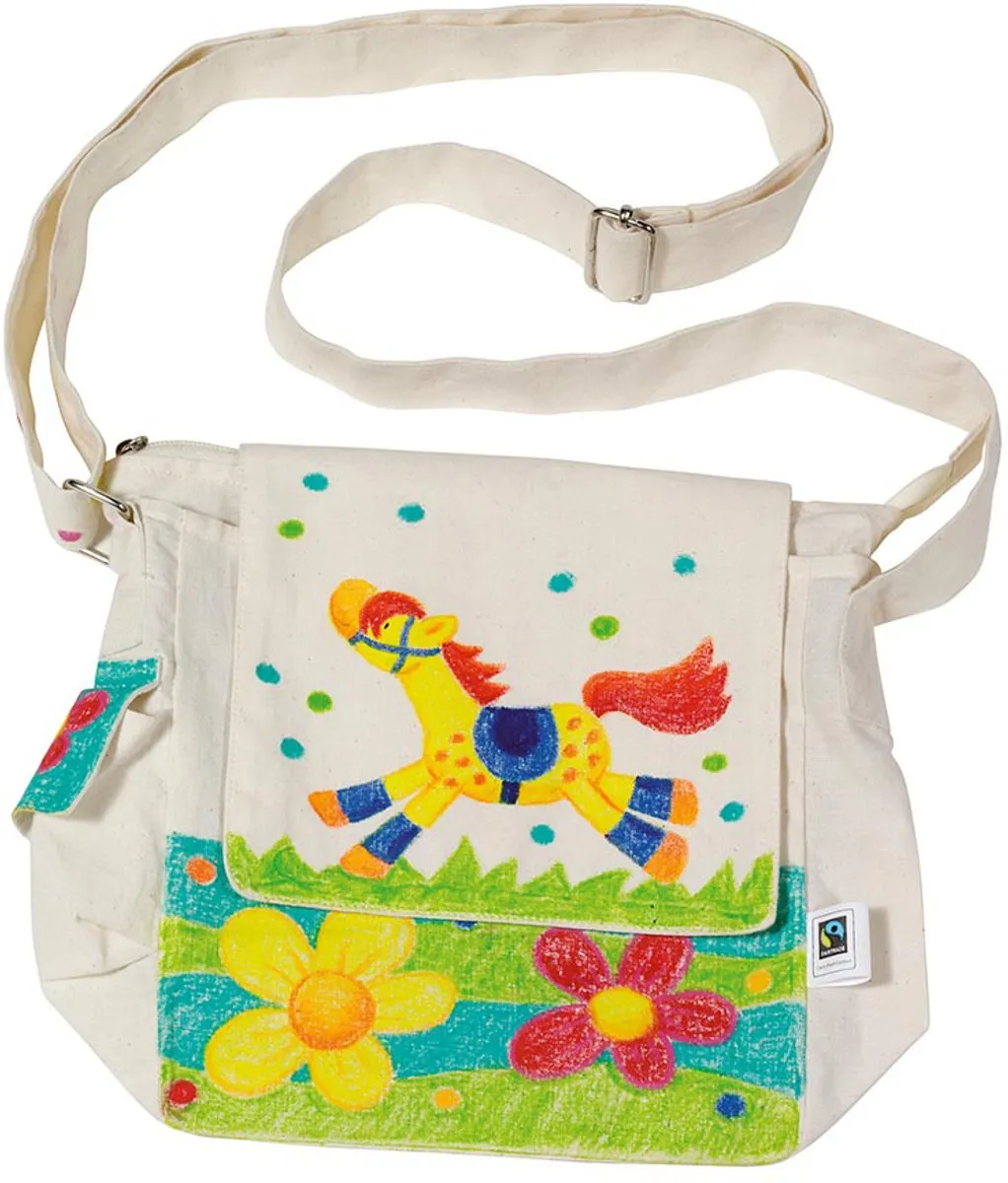 Goki Shoulder Bag Fair Trade - Multicolor