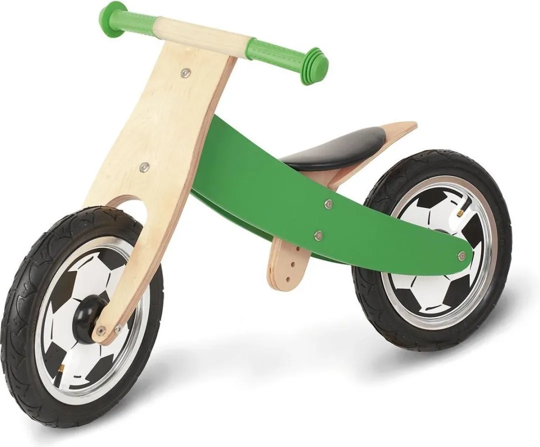Pinolino Loopfiets Voetbal - 2 Wielen - Groen
