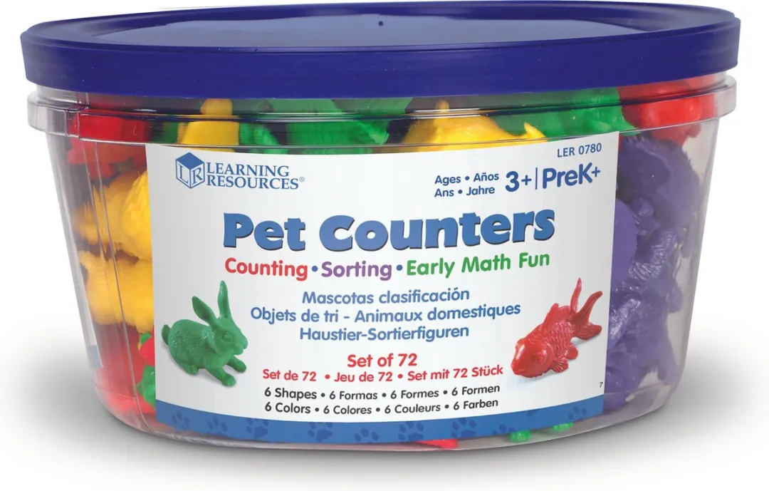 Learning Resources Huisdier Sorteerset LER0780 - Multicolor