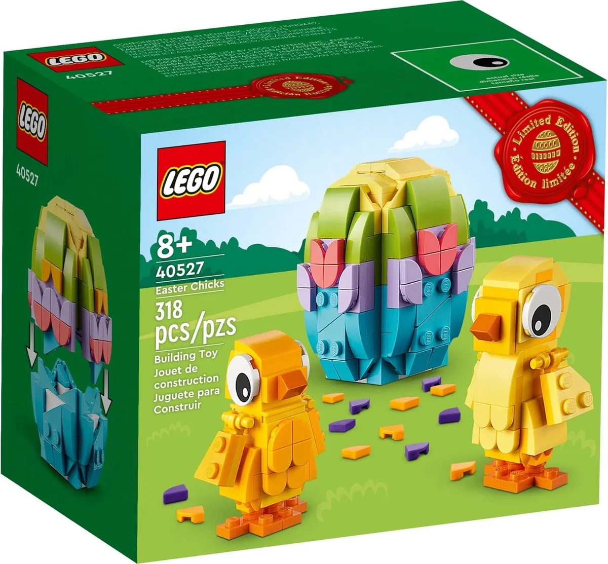 LEGO 40527 Paas Kuikentjes met Ei
