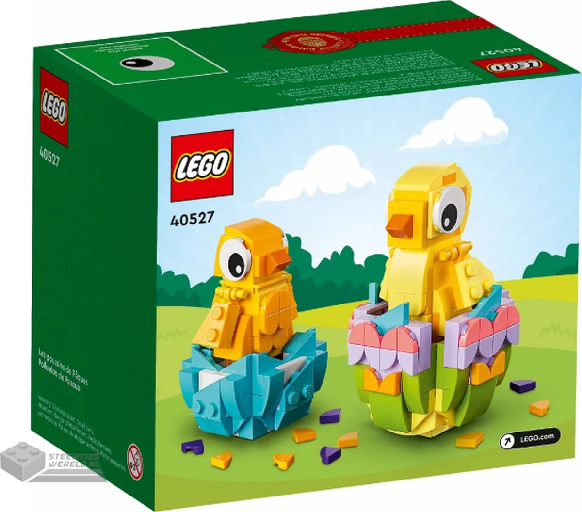 LEGO 40527 Paas Kuikentjes met Ei - 1023 Stukken - Multicolor