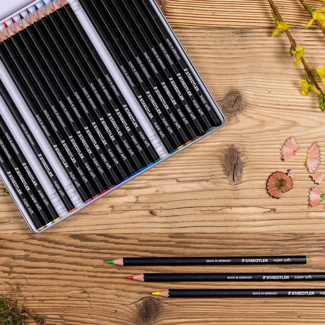 STAEDTLER Super Soft Kleurpotloodset - 12 Stuks