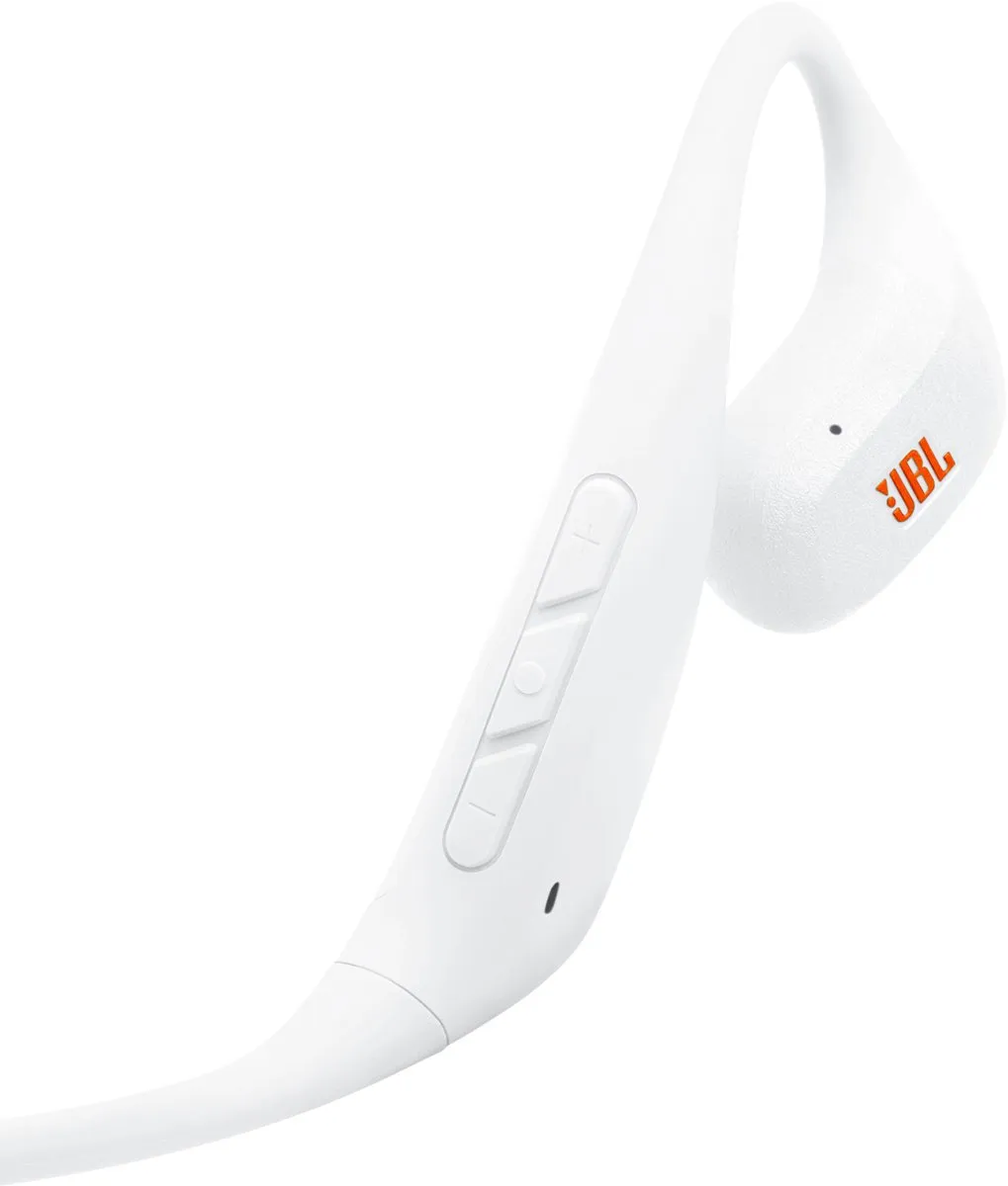 JBL Endurance Pace Draadloze Oortjes - 10 uur - IP68 - Wit