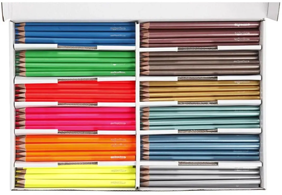 Creativ Company Colortime Kleurpotloden Vulling 3mm - 144 Stuks - Multicolor