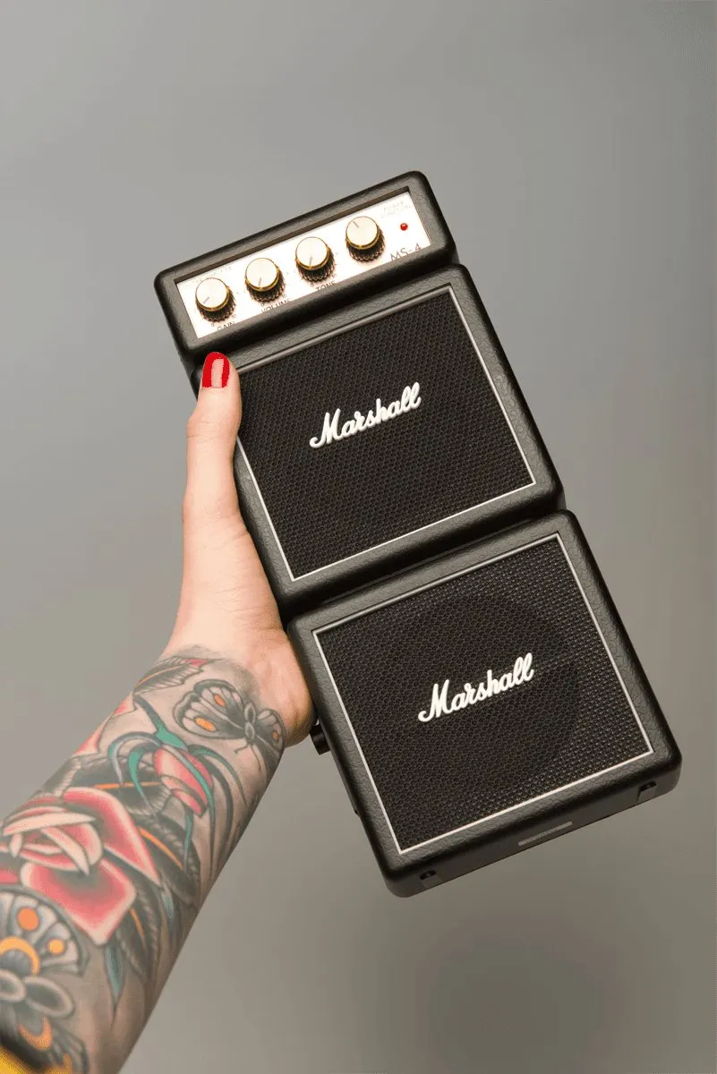 Marshall MS-4 Micro Stack Versterker - 2W - Zwart - afbeelding 6 van 6