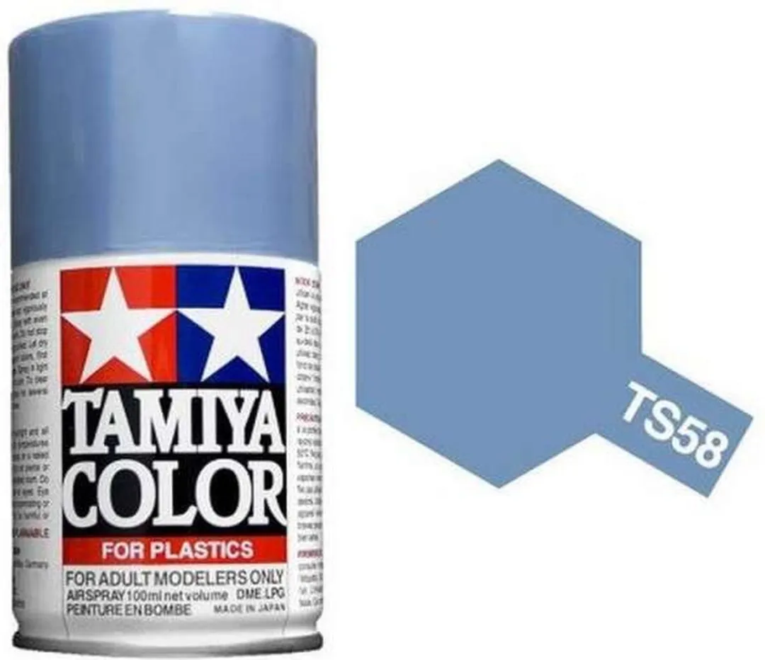 Tamiya TS-58 Pearl Light Blue Acryl Spray 100ml