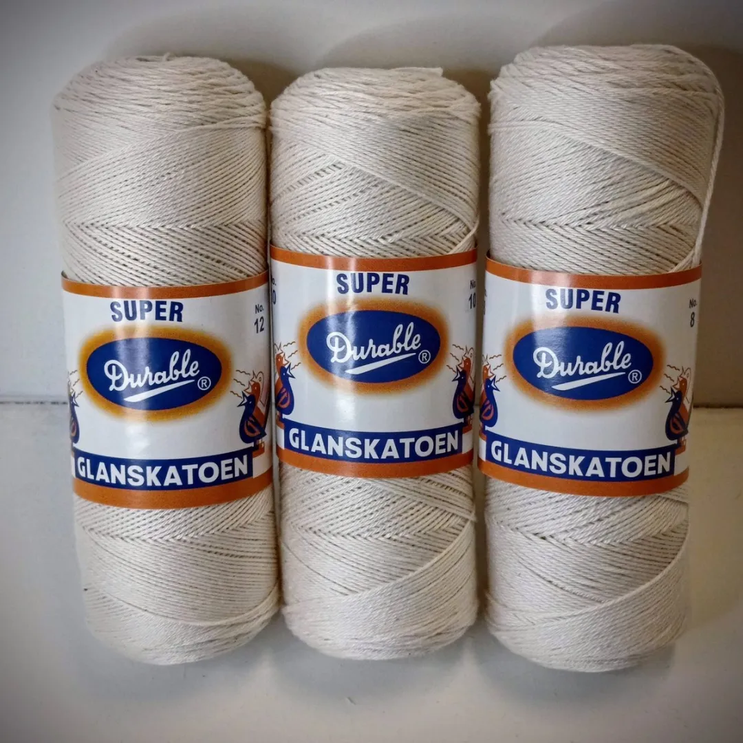 Durable Glanskatoen Nr. 10 Ecru - Katoen Garen