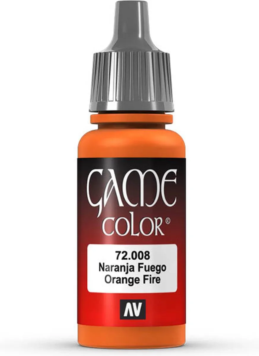 Vallejo Game Color Acrylverf Orange Fire 18ml