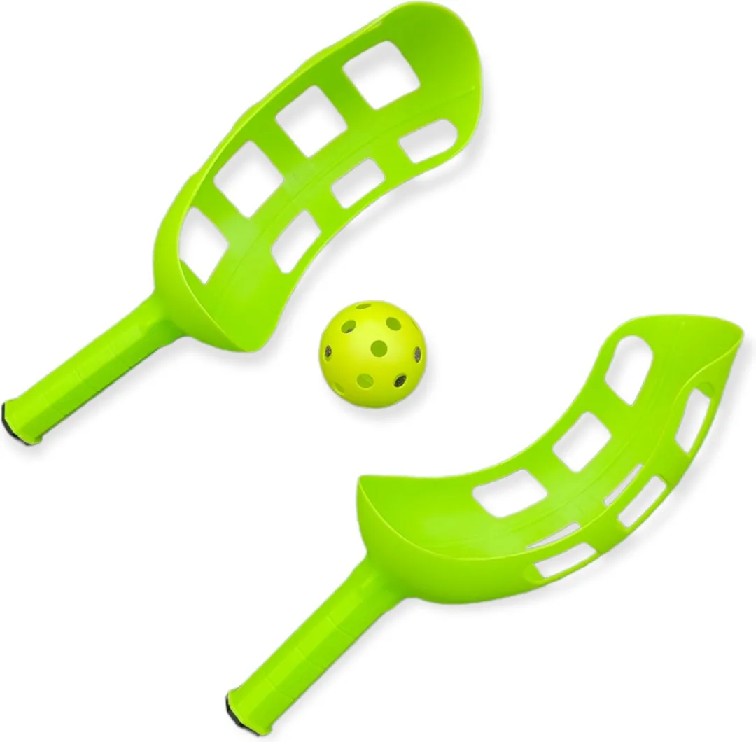 Jobber Toys Strandspeelgoed Frisbee + Scoop Set Oranje Groen