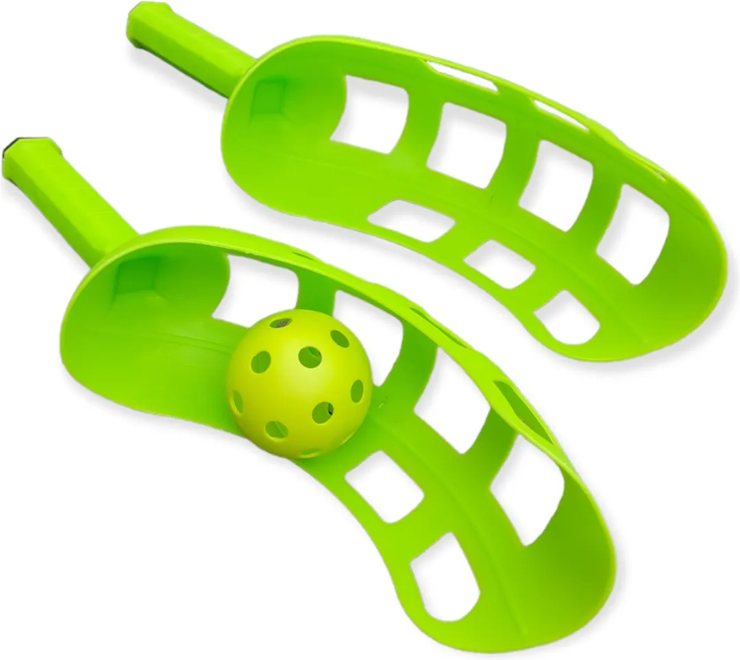 Jobber Toys Strandspeelgoed Frisbee + Scoop Set Oranje Groen