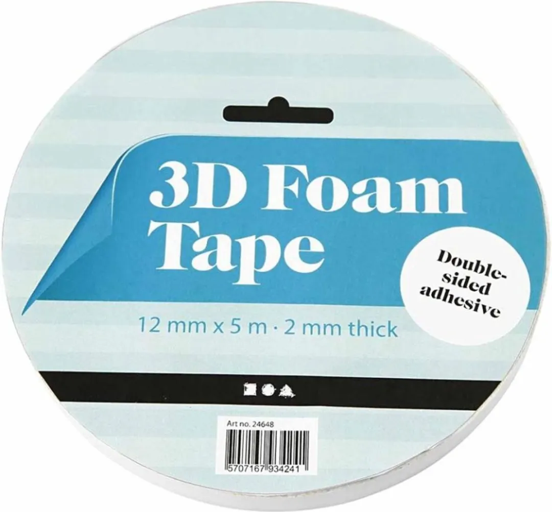 Creativ Company 3D Foam Tape 2mm - 5m