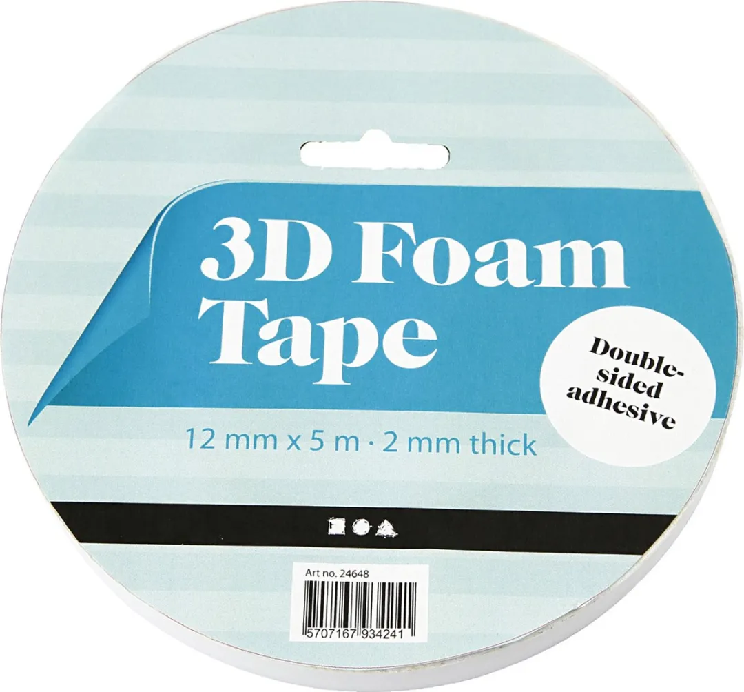 Creativ Company 3D Foam Tape 2mm - 5m