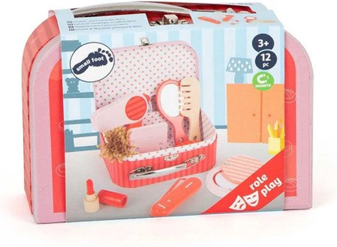 Small Foot Retro Make-up Koffer Hout - 11776