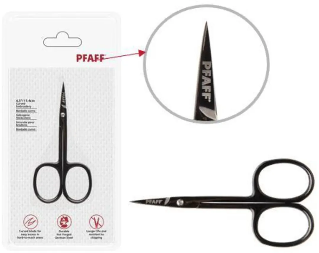 Pfaff Borduurschaar Gebogen-Curved - Wit