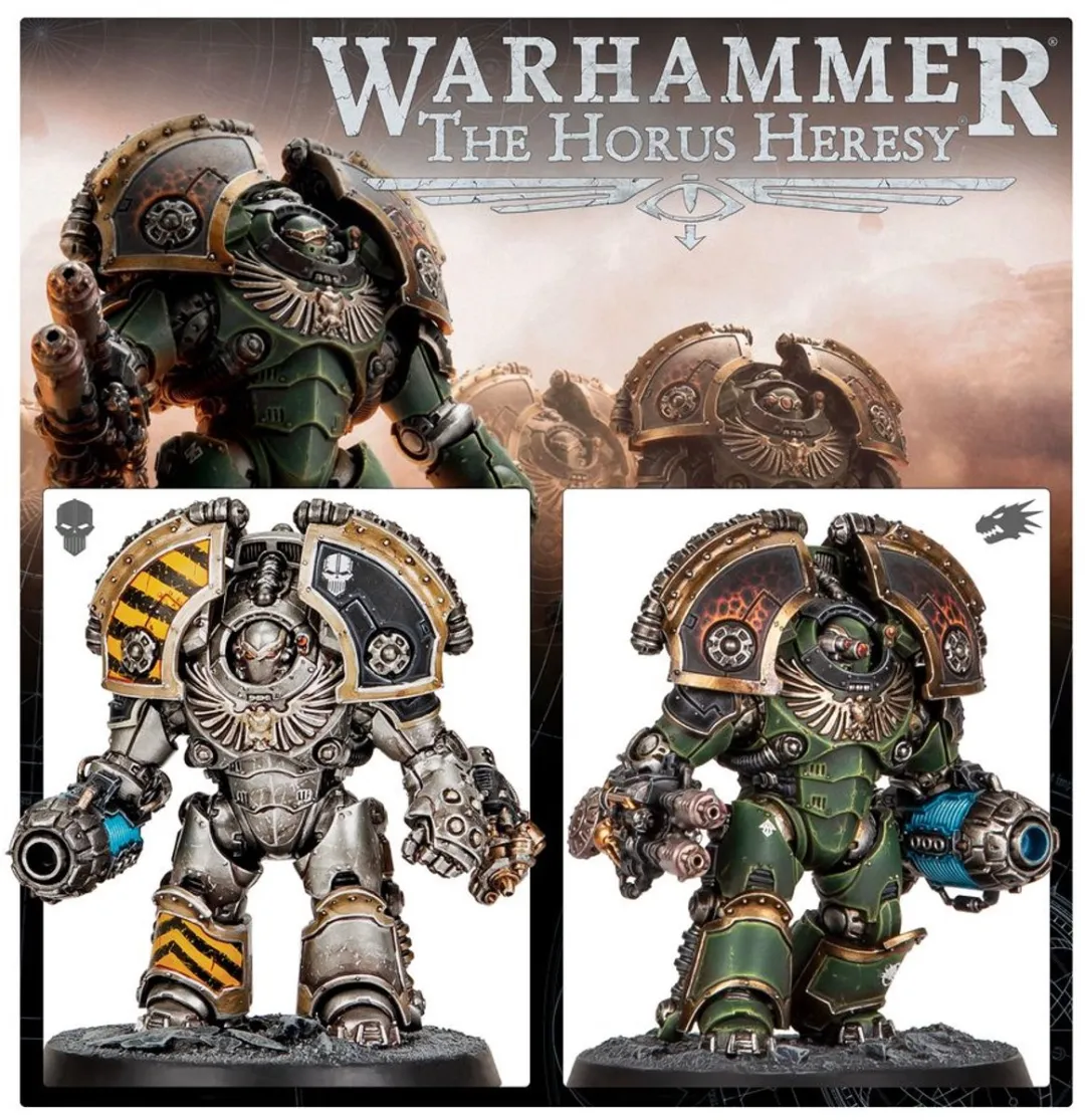 Games Workshop Horus Heresy Saturnine Terminators - 224 Onderdelen