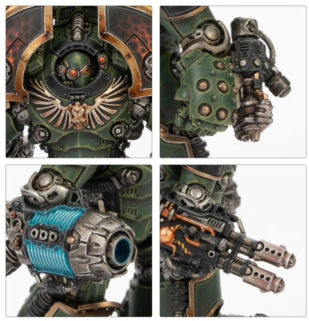 Games Workshop Horus Heresy Saturnine Terminators - 224 Onderdelen