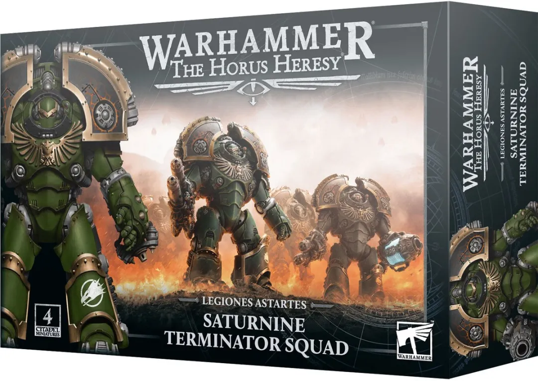 Games Workshop Horus Heresy Saturnine Terminators