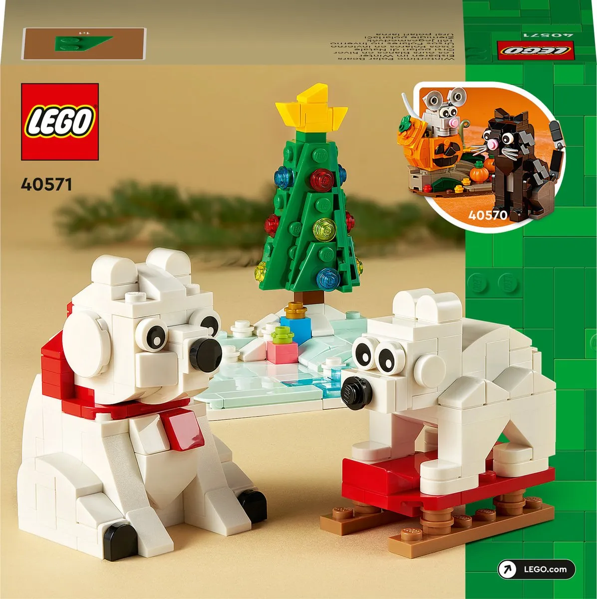 LEGO IJsberen in de Winter 40571 - 312 Stukken - Meerkleurig