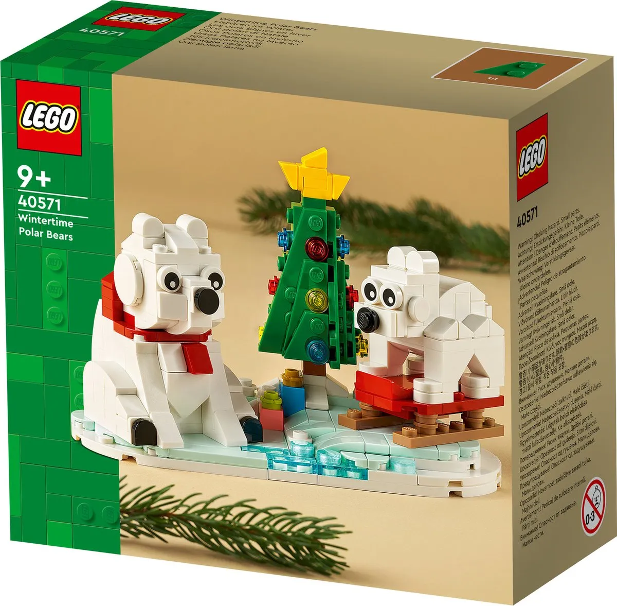 LEGO IJsberen in de Winter 40571 - 312 Stukken - Meerkleurig
