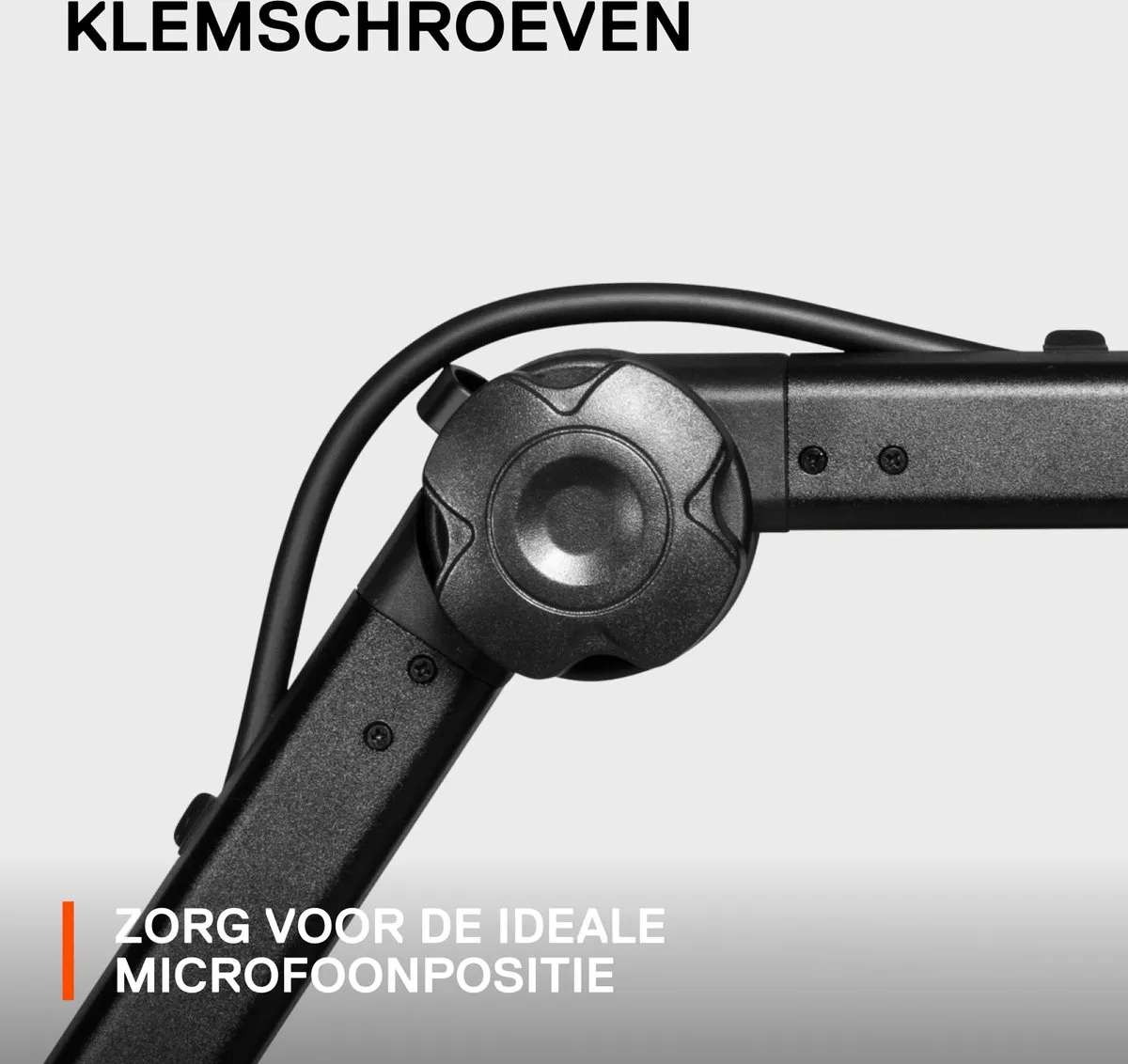 SteelSeries Alias Boom Arm 60474 - Streaming Microfoon - Zwart