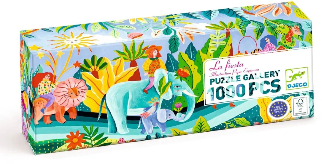 Djeco La Fiesta Puzzle 1000 Stuks