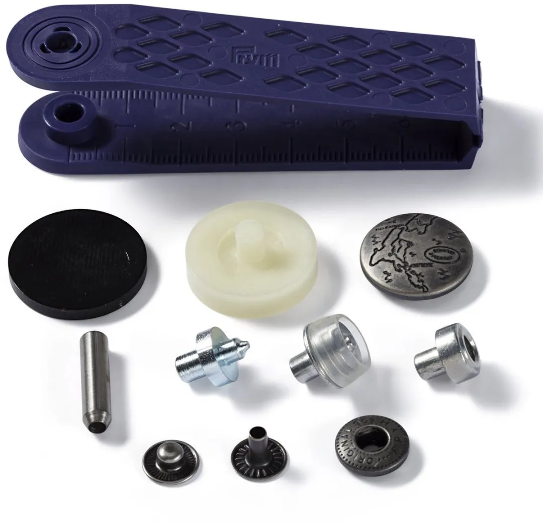 Prym Anorak Excursion Drukknopen 20mm - 6 Stuks Zilvermat