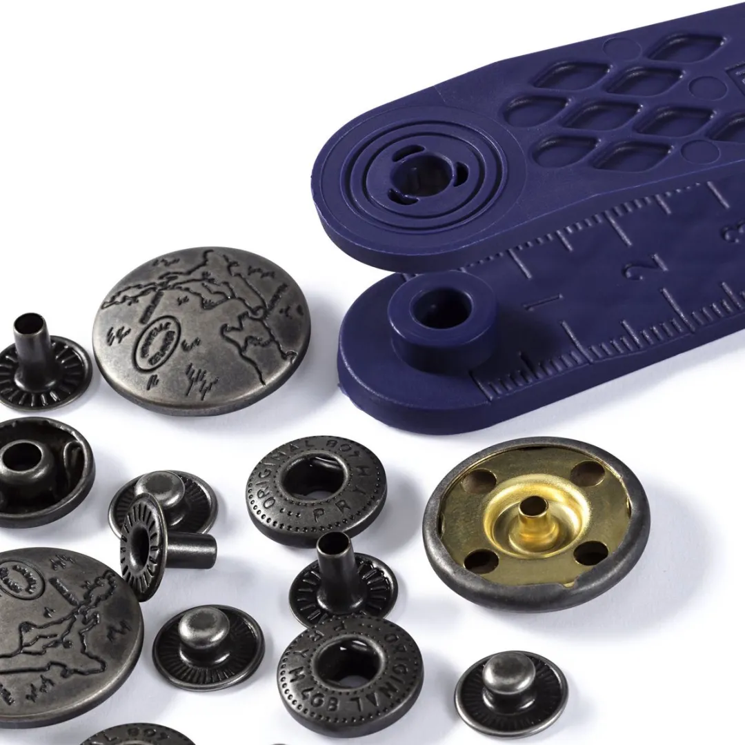 Prym Anorak Excursion Drukknopen 20mm - 6 Stuks Zilvermat