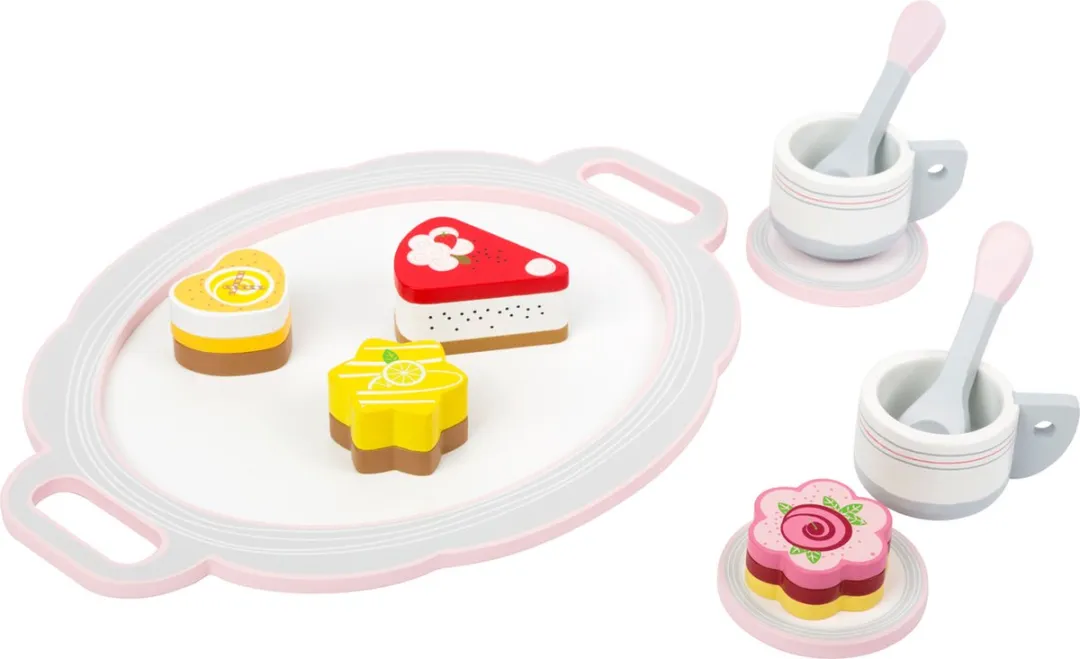 Small Foot Koffie en Cake Speelset Houten Speelgoed