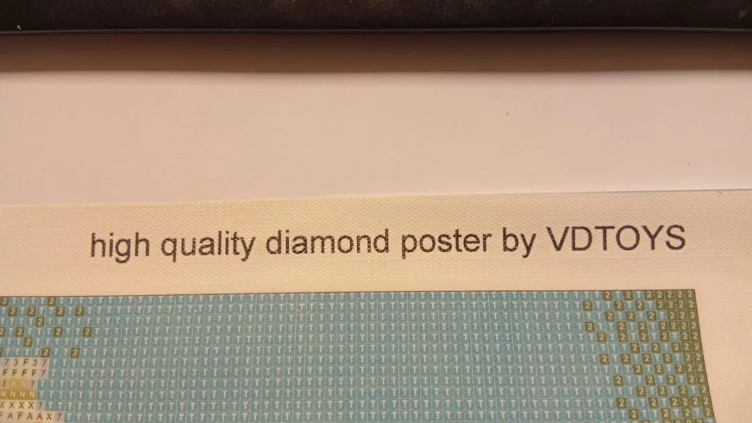 VDTOYS® DIAMOND PAINTING volwassenen - VDTV005 - vierkante steentjes - full - groot formaat - nieuwe tekeningen - 45 op 45 cm (canvas) - 40 op 40 (foto)