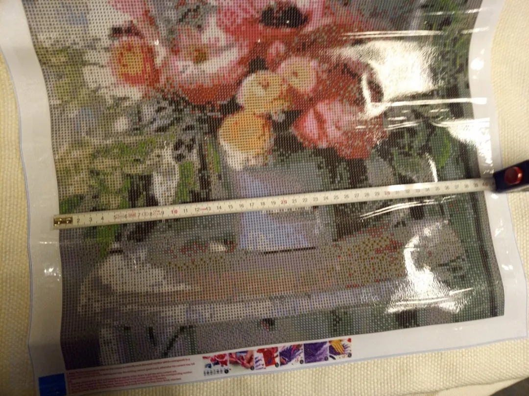 VDTOYS® DIAMOND PAINTING volwassenen - VDTV005 - vierkante steentjes - full - groot formaat - nieuwe tekeningen - 45 op 45 cm (canvas) - 40 op 40 (foto)