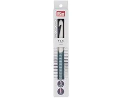 Prym Ergonomische Kunststof Wolhaaknaald 12.0mm - Wit/Blauw