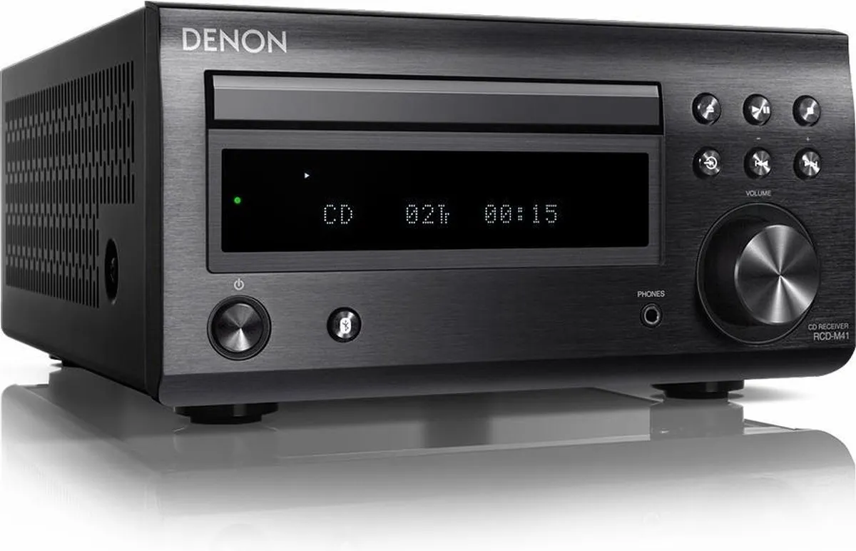 Denon D-M41DAB Home Audio Minisysteem 60W - Zwart