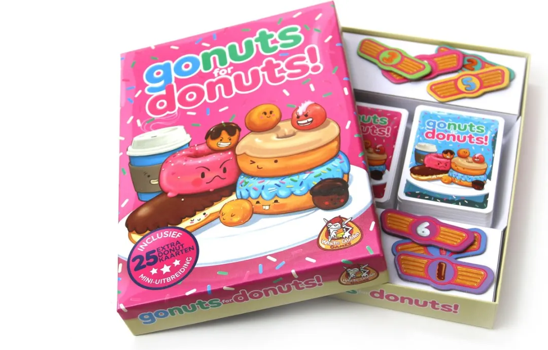 White Goblin Games Go Nuts for Donuts! Kaartspel - 2-4 Spelers