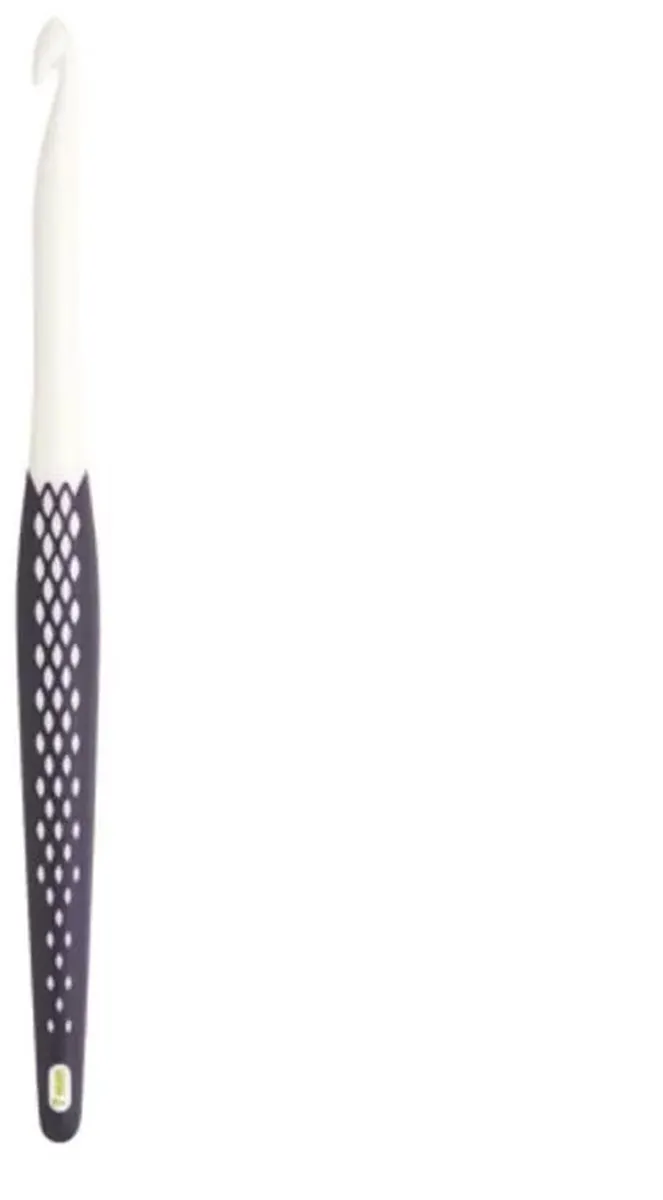 Prym Kunststof Wolhaaknaald 9.0mm - Wit/Blauw
