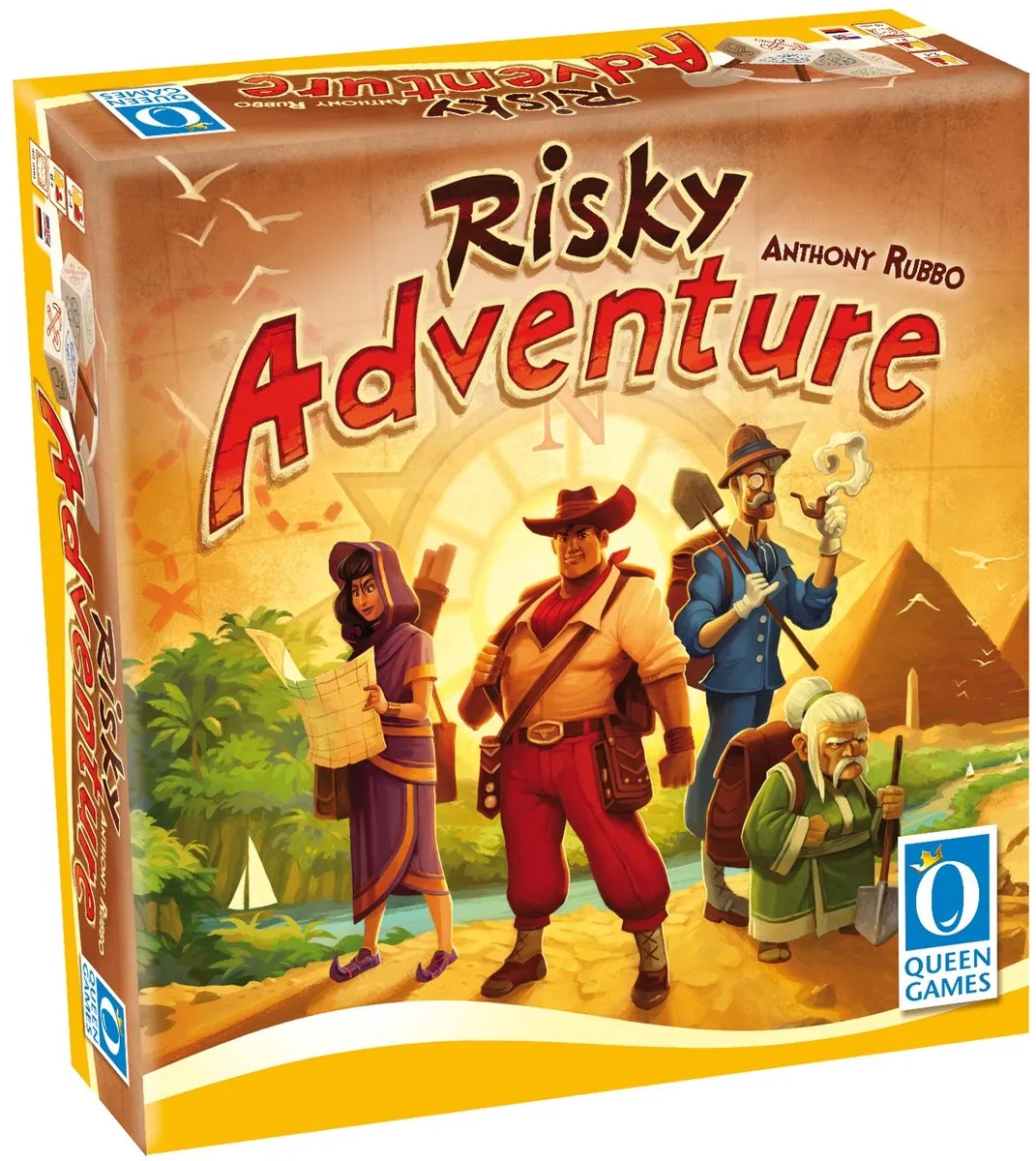 Perplexus Risky Adventures - Dobbelspel voor 2-4 spelers - Vanaf 8 jaar