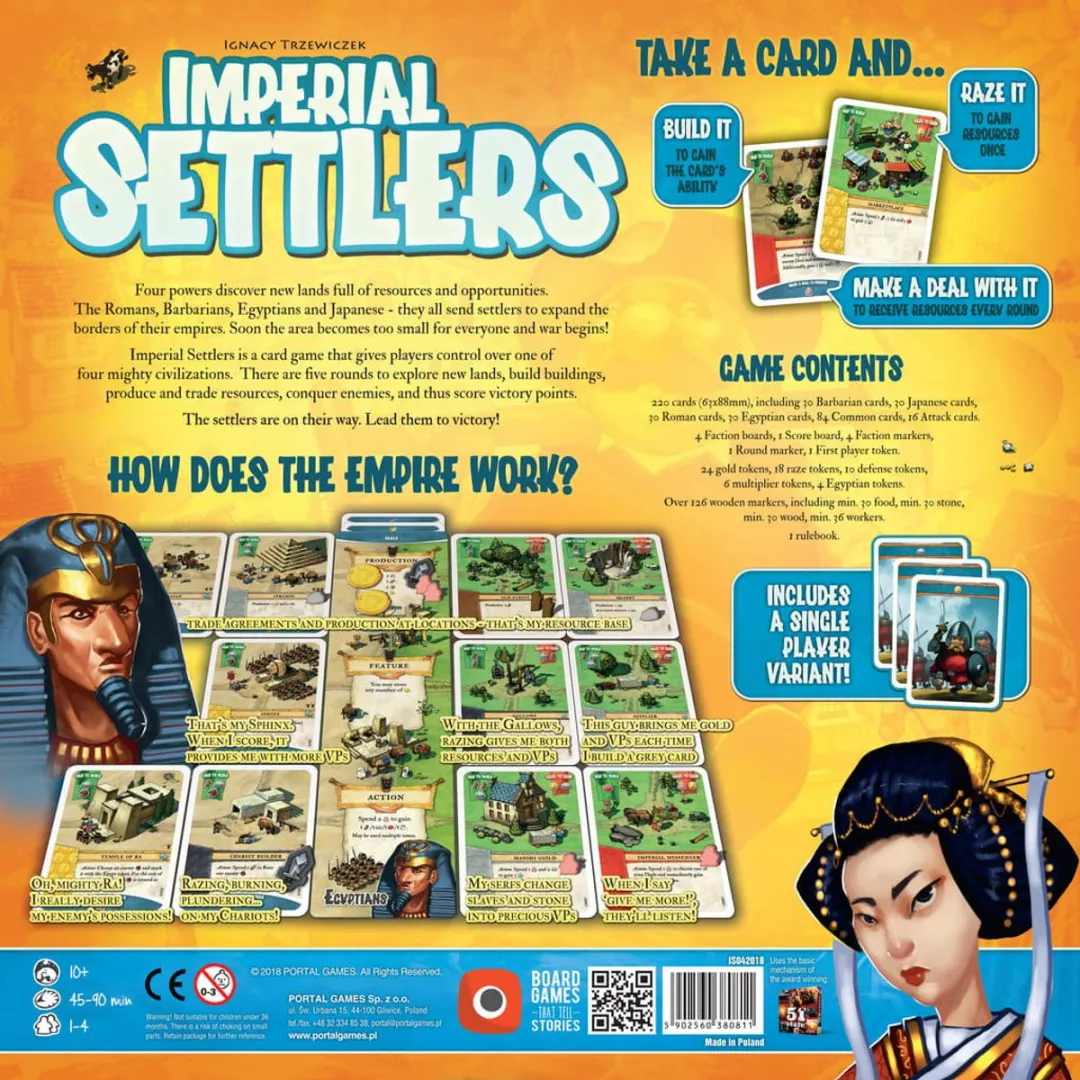 Portal Games Imperial Settlers Bordspel - 1-4 Spelers