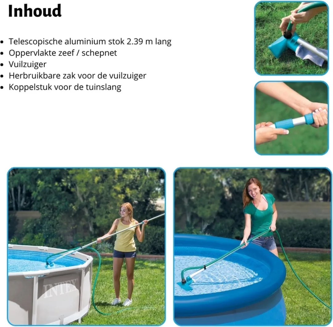 Intex Easy Set Zwembad 457x84cm - Blauw - 28158GN - afbeelding 6 van 6