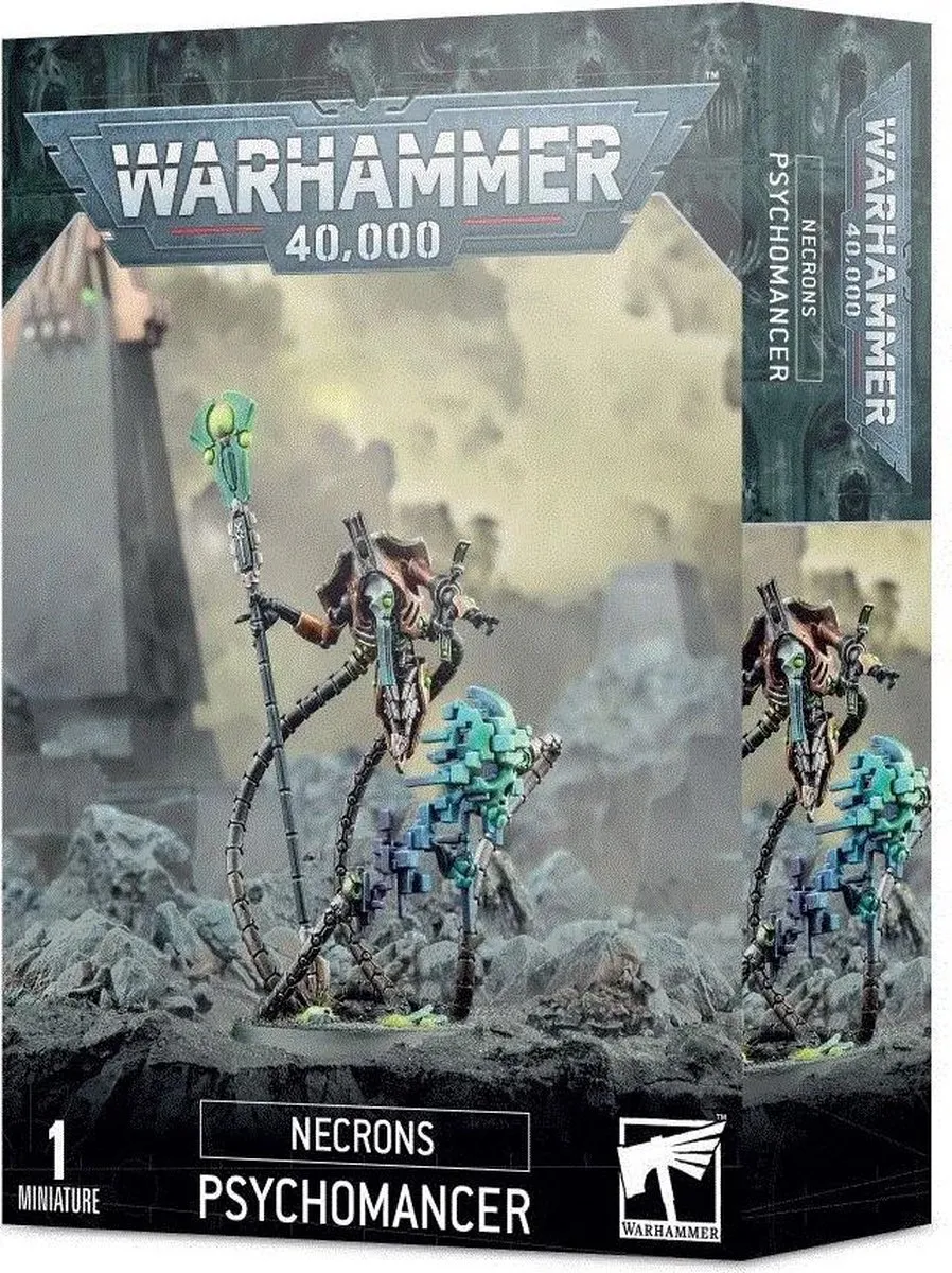 Games Workshop Necrons Psychomancer 28 Onderdelen
