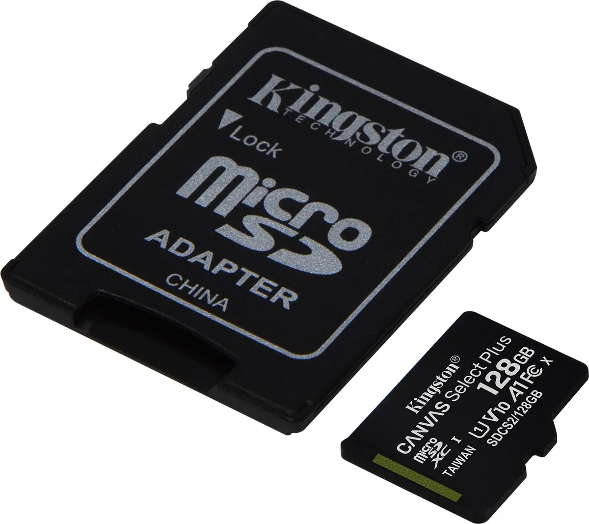 Kingston Canvas Select Plus MicroSDXC 128GB - incl. SD-adapter
