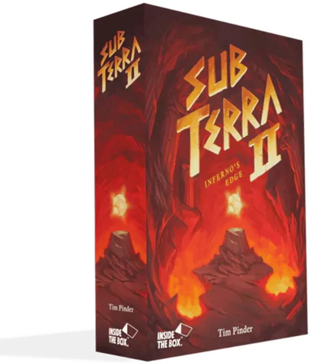 Inside the Box Board Games Sub Terra II: Inferno's Edge - Coöperatief bordspel