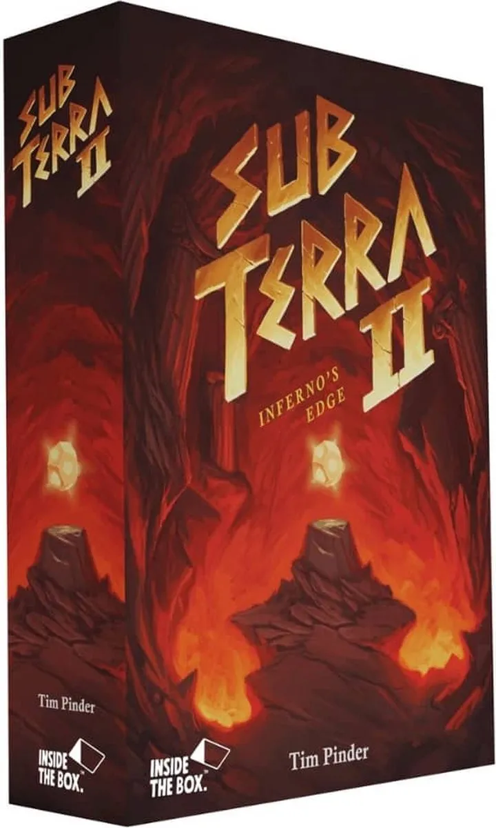 Inside the Box Board Games Sub Terra II: Inferno's Edge - Coöperatief bordspel
