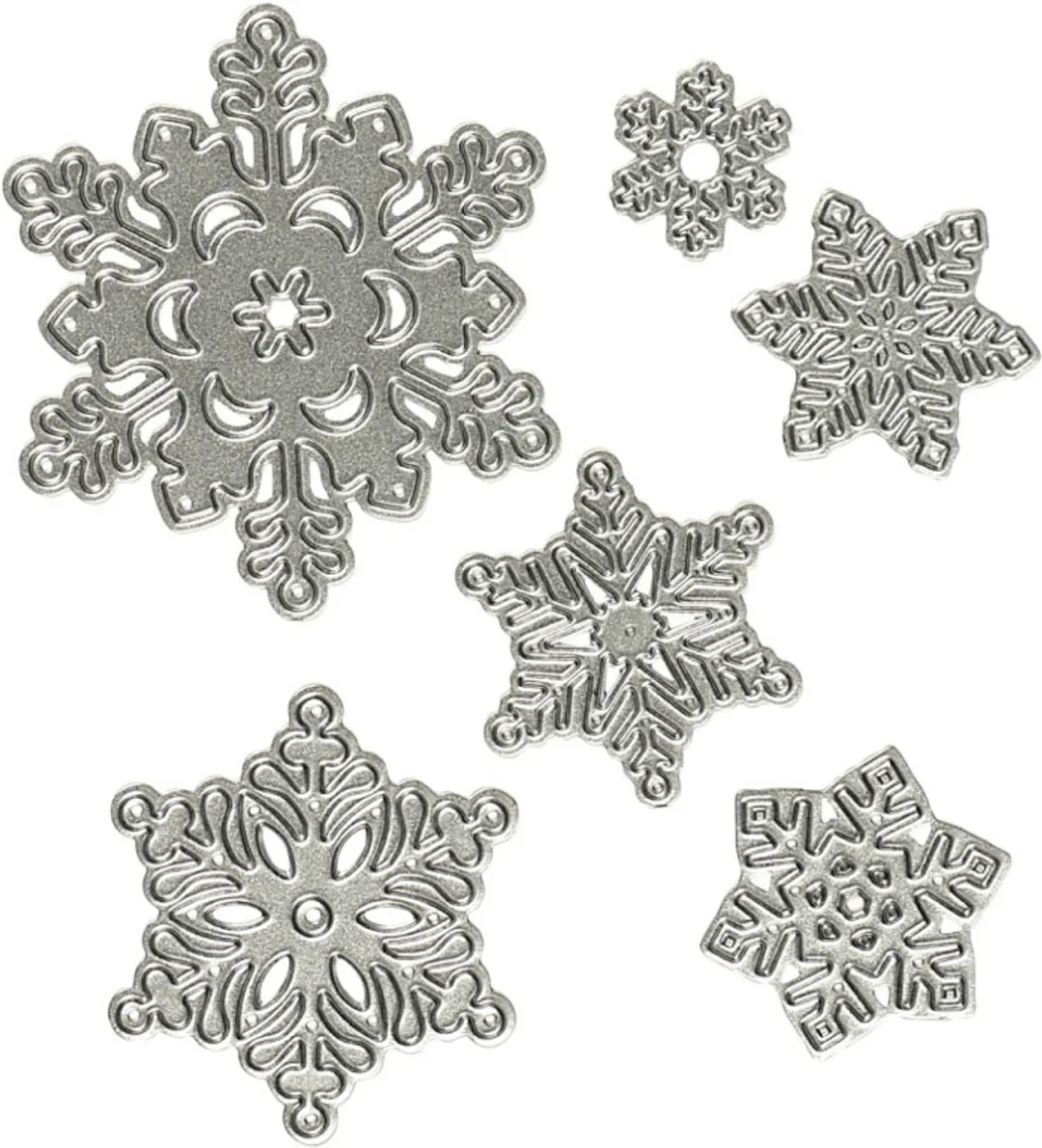 Creativ Company Sneeuwvlokken Snijmallen